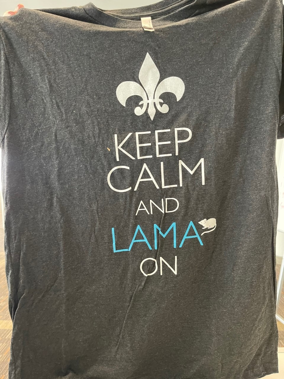 Keep Calm and Lama On  T-Shirt #1 - Size XL