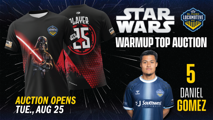Star Wars Jersey - Size M - Jerseys assigned to players who do not suit up for the match may not be worn. Therefore, there is no guarantee that any jersey included in the auction will be player-worn.