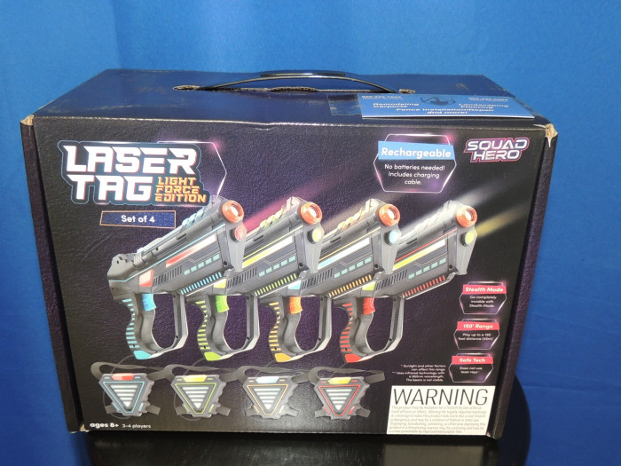 These rechargeable Laser Tag Guns will guarantee hours of fun for your kids.