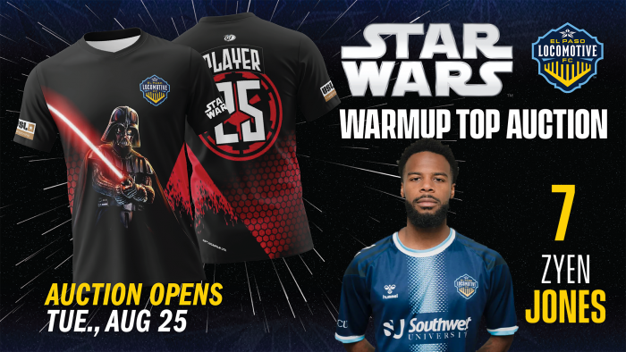 Star Wars Jersey - Size M - Jerseys assigned to players who do not suit up for the match may not be worn. Therefore, there is no guarantee that any jersey included in the auction will be player-worn.
