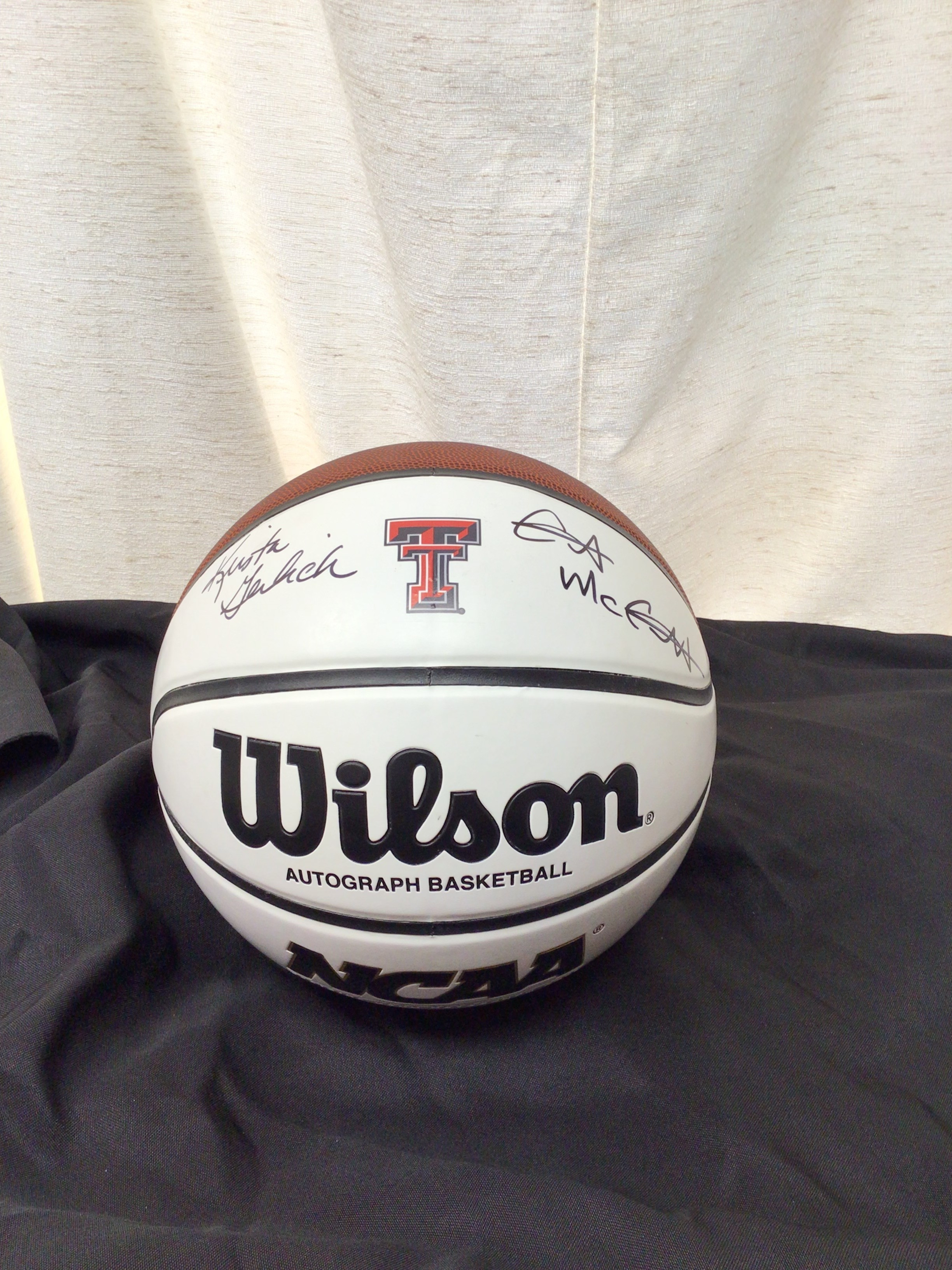 TTU Basketball signed by Krista Gerlich & Grant McCasland