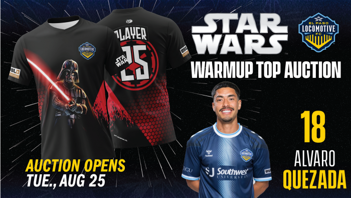 Star Wars Jersey - Size M - Jerseys assigned to players who do not suit up for the match may not be worn. Therefore, there is no guarantee that any jersey included in the auction will be player-worn.