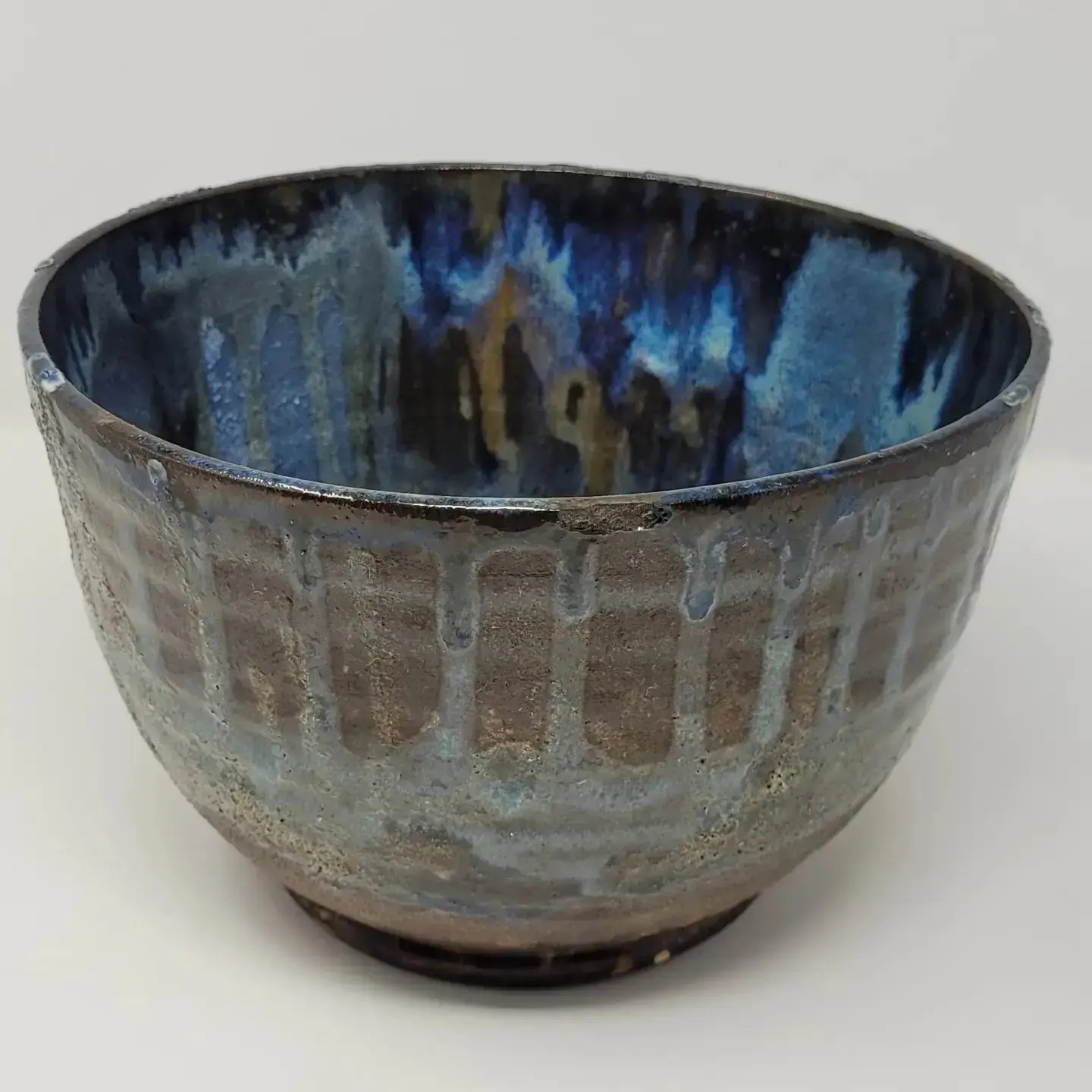 Multi-Colored Ceramic Bowl