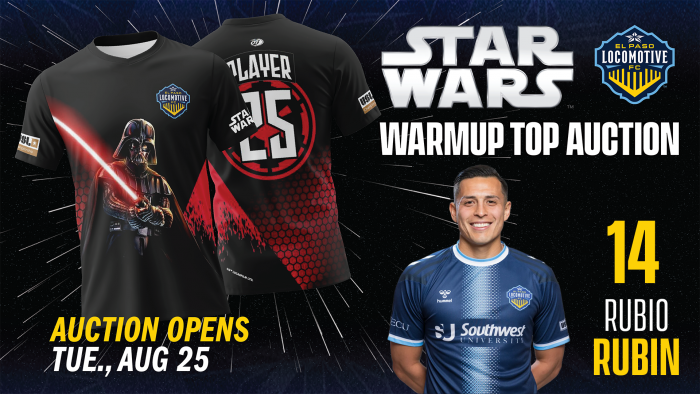 Star Wars Jersey - Size M - Jerseys assigned to players who do not suit up for the match may not be worn. Therefore, there is no guarantee that any jersey included in the auction will be player-worn.