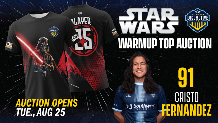Star Wars Jersey - Size M - Jerseys assigned to players who do not suit up for the match may not be worn. Therefore, there is no guarantee that any jersey included in the auction will be player-worn.