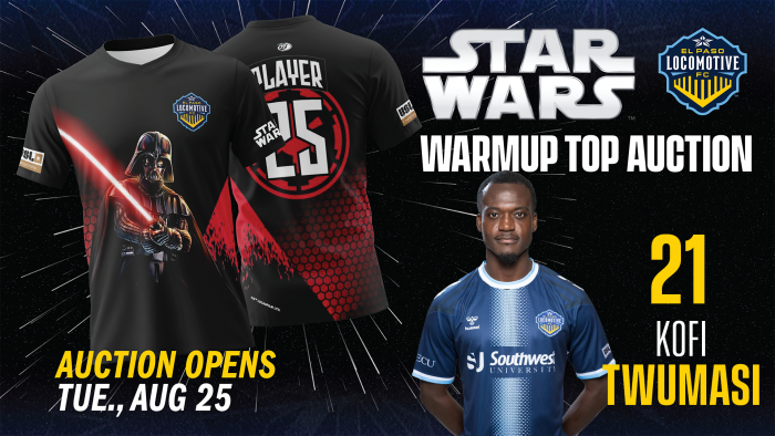 Star Wars Jersey - Size M - Jerseys assigned to players who do not suit up for the match may not be worn. Therefore, there is no guarantee that any jersey included in the auction will be player-worn.