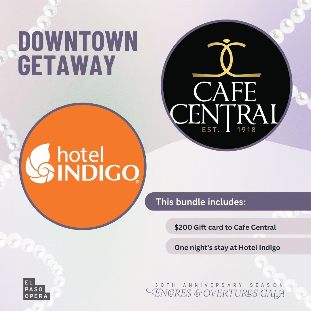 $200 Gift card to Cafe Central and one night's stay at Hotel Indigo