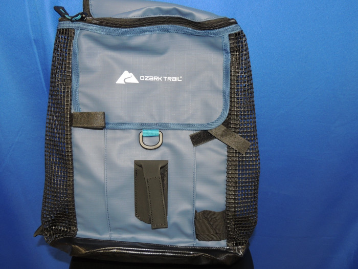 Ozark Trail Backpack, blue in color.