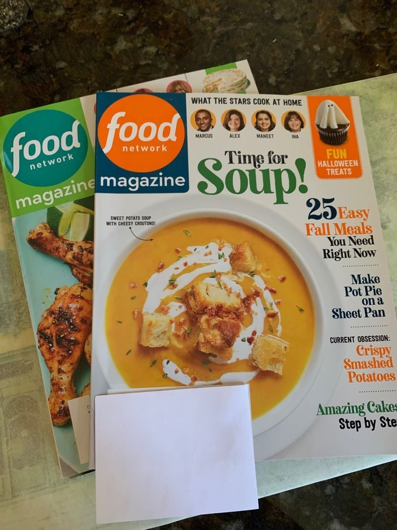 One Year Subscription to "Food Network" magazine