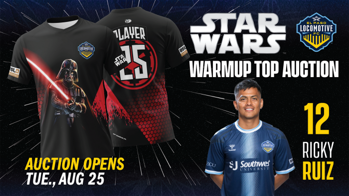 Star Wars Jersey - Size M - Jerseys assigned to players who do not suit up for the match may not be worn. Therefore, there is no guarantee that any jersey included in the auction will be player-worn.