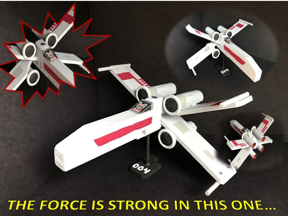 Biplane Battle Entry #004 - Owner Tom Chatkupt; Designer/Decorator: Tom Chatkupt; Entry Name: "The Force is Strong in This One'