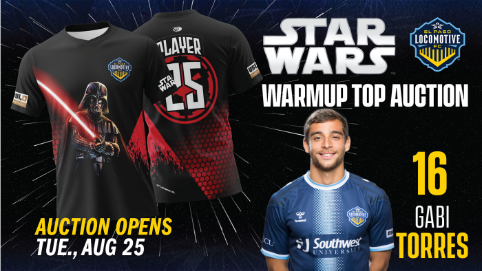 Star Wars Jersey - Size M - Jerseys assigned to players who do not suit up for the match may not be worn. Therefore, there is no guarantee that any jersey included in the auction will be player-worn.