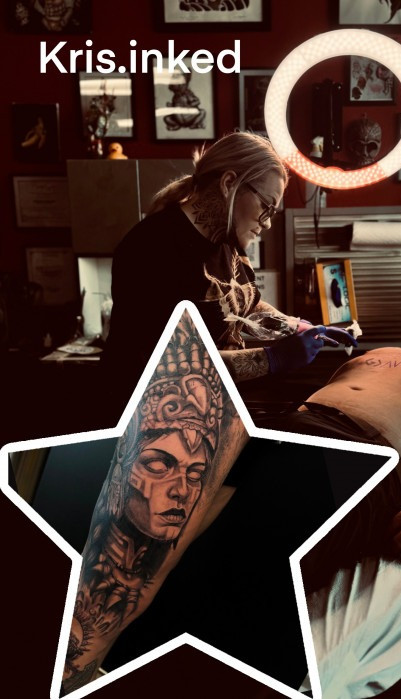 Receive a $400 tattoo credit with Kris Inked to create a custom design or add a new piece to your collection. Perfect for anyone looking to express their style with a unique work of art.