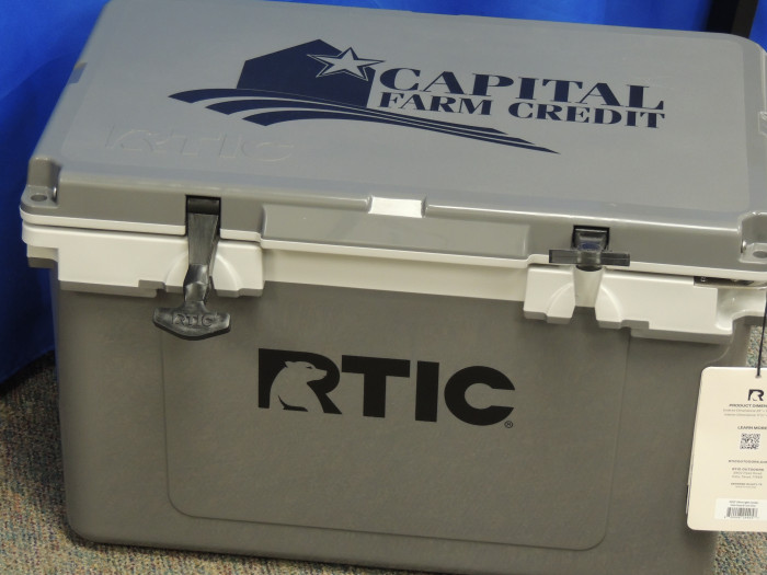 An RTIC Ultra 32 Quart Cooler with 2, $50 gift cards United