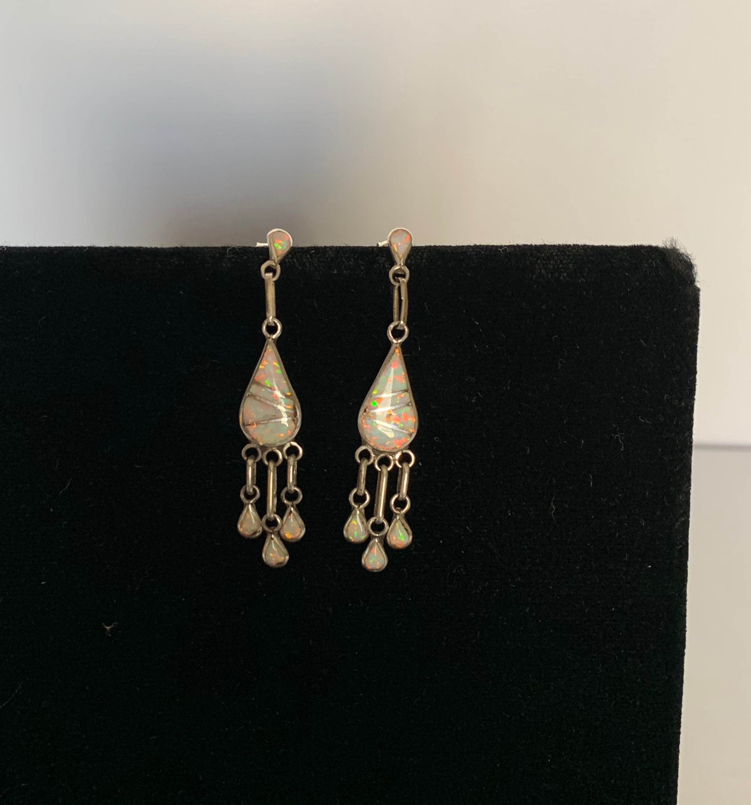 Opal Dangling Earrings