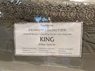 Premium king size sheets