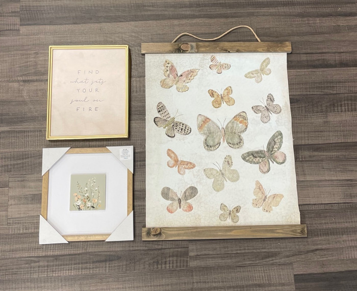 3 home decor pieces