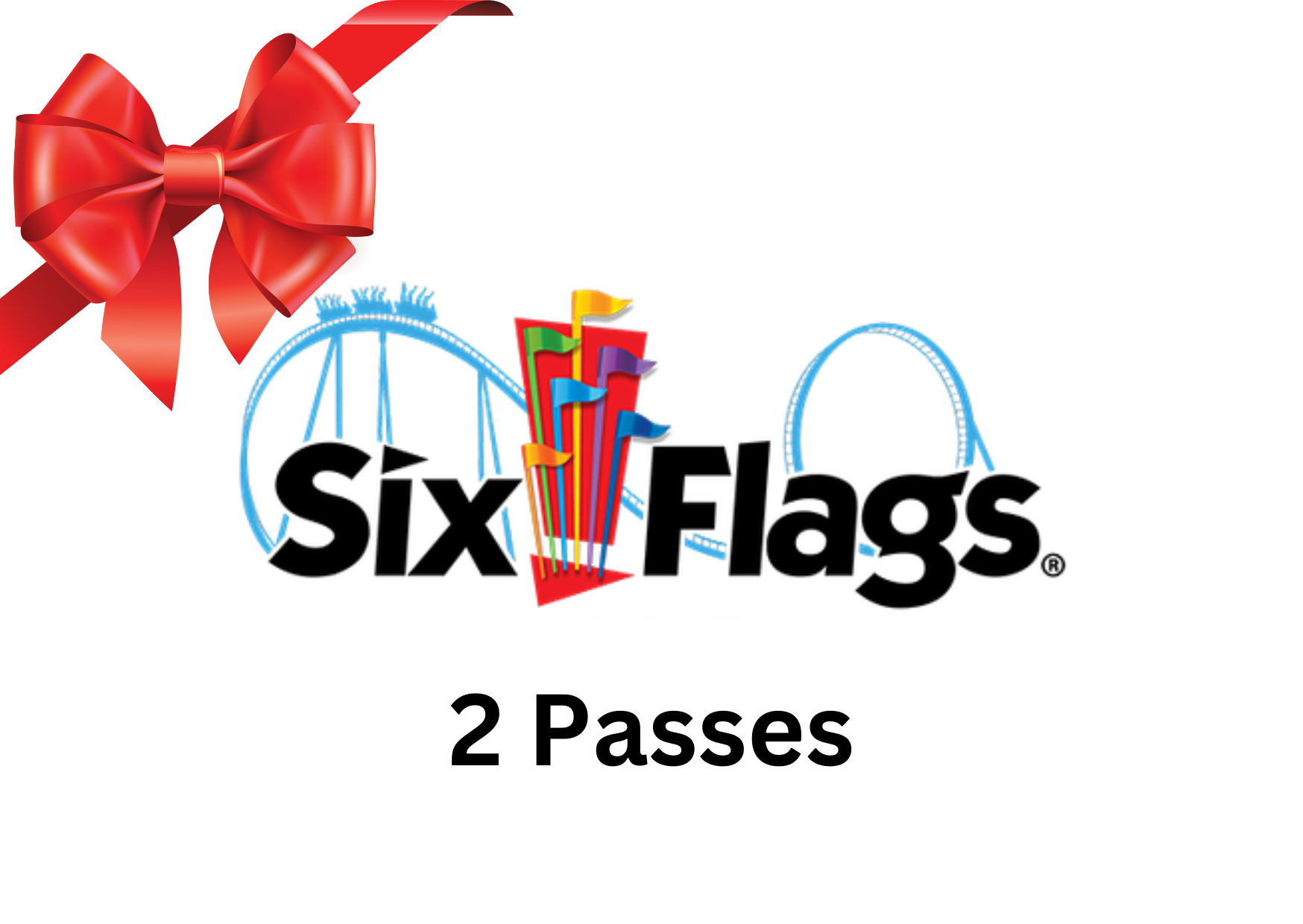 2 six flags tickets to Arlington