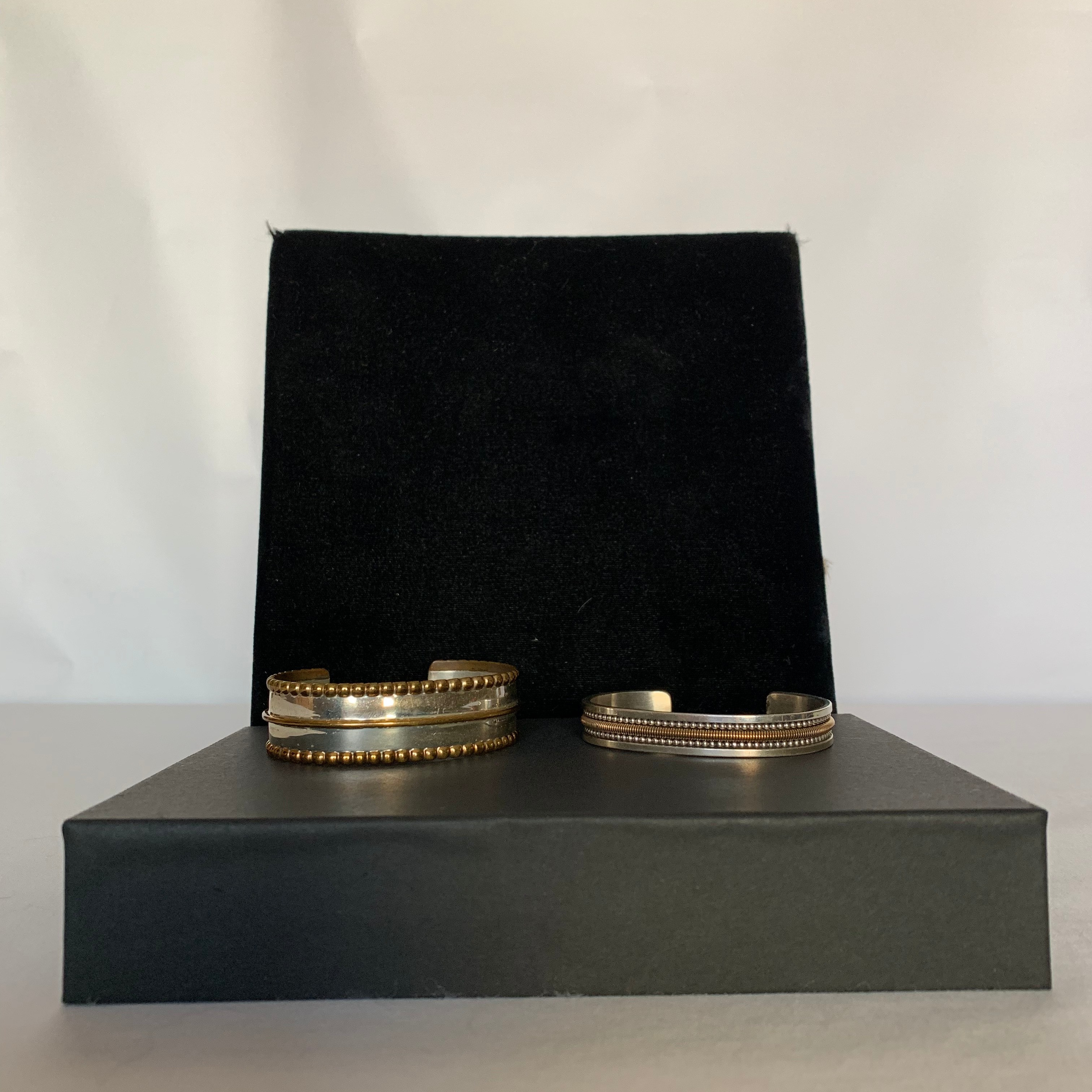 Bracelet Combo: Sterling Silver/Silver & 12k Gold