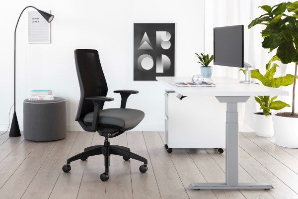 An attractive chair is the heart of any home office.  Lyric combines exceptional comfort and intuitive functionality with the simple yet striking lines to create your perfect fit.