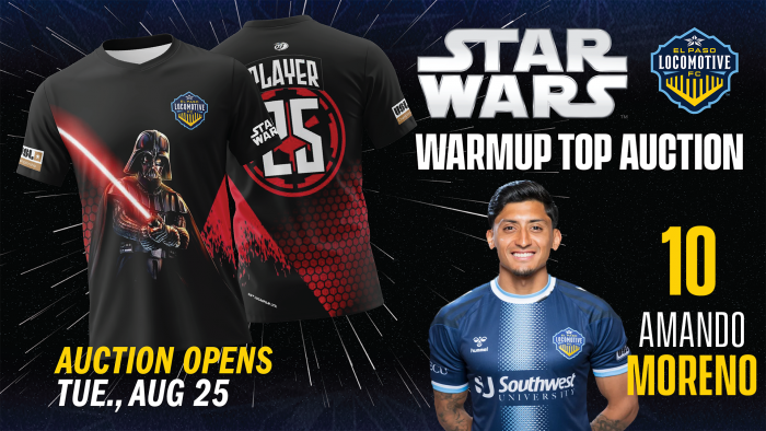 Star Wars Jersey - Size S - Jerseys assigned to players who do not suit up for the match may not be worn. Therefore, there is no guarantee that any jersey included in the auction will be player-worn.