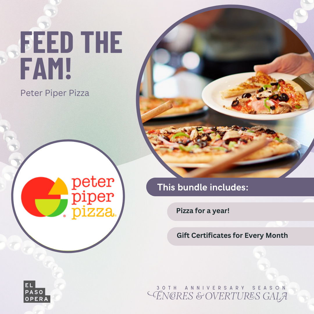 Pizza for a year from Peter Piper Pizza