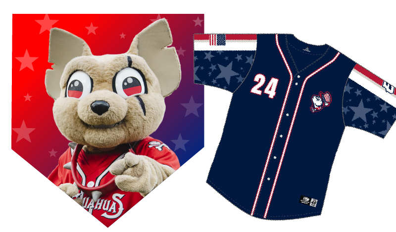 Stars & Stripes Jersey - Size 46 (L), not worn or signed by Chico.
