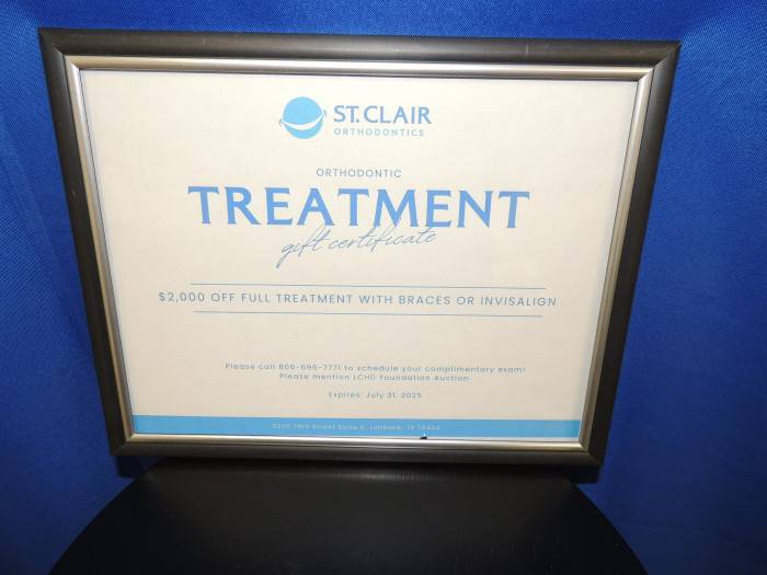 $2000 off a FULL TREATMENT with Braces or Invisalign from St. Clair Orthodontics