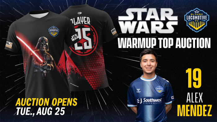 Star Wars Jersey - Size M - Jerseys assigned to players who do not suit up for the match may not be worn. Therefore, there is no guarantee that any jersey included in the auction will be player-worn.