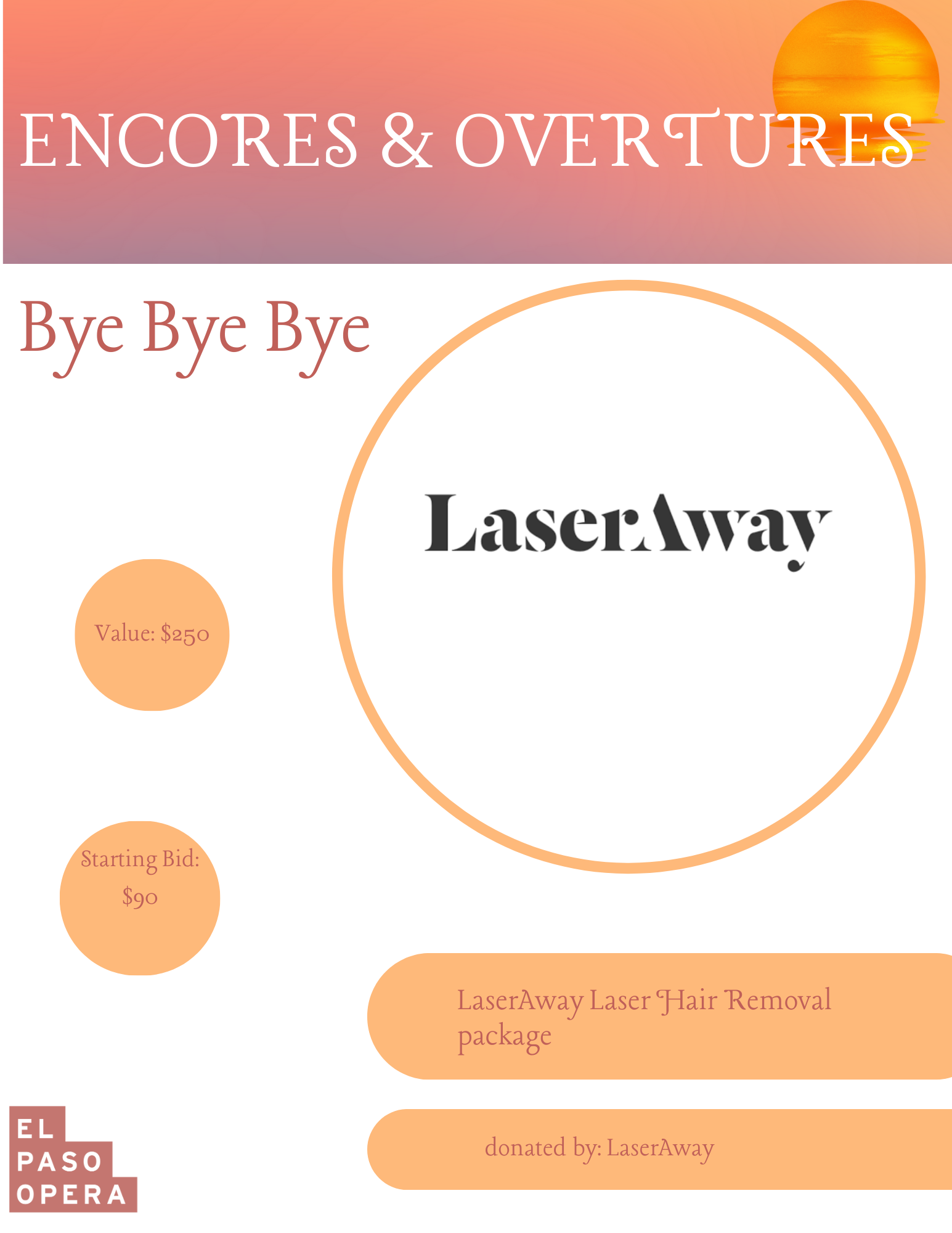 Laser Away Laser Hair Removal package