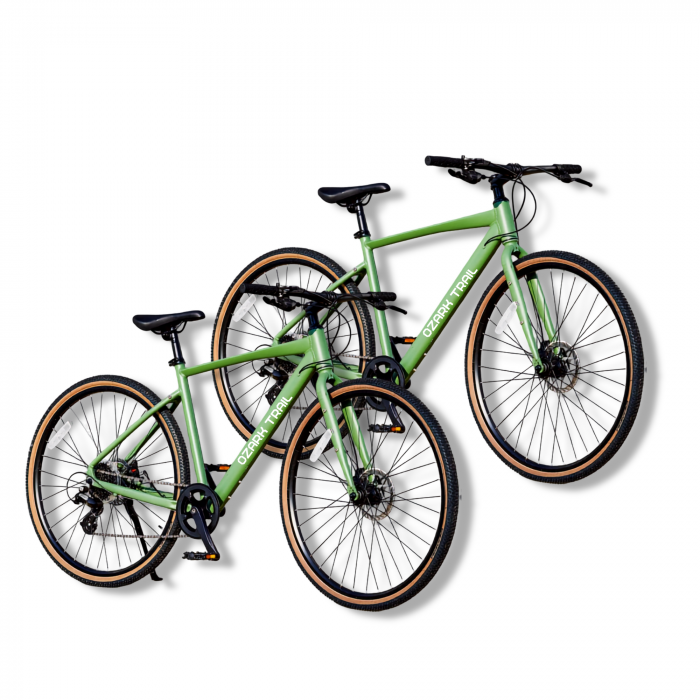 Budget-friendly 250-dollar drop-bar gravel bike designed for versatile riding on both paved and rough roads