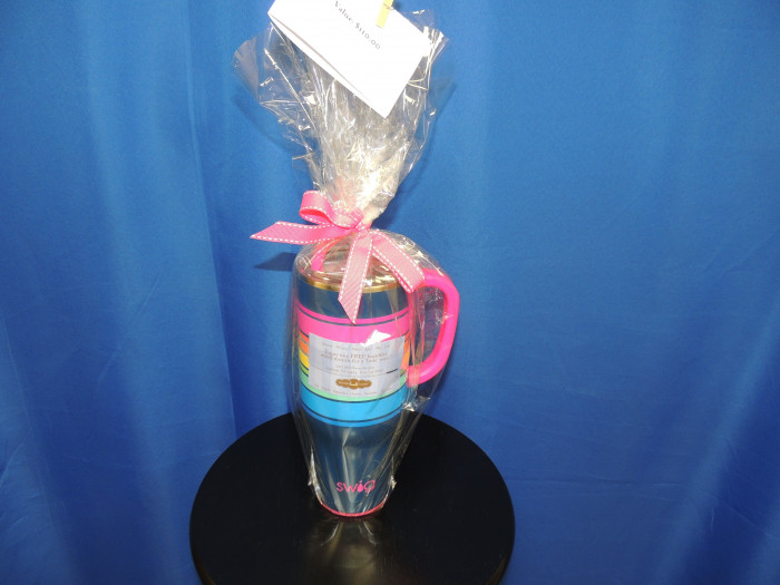 Enjoy 1 bundtlet a month for a "hole" year and drink your favorite drink in this cute Swig Cup.