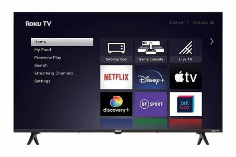 this 40 inch ROKU Smart TV is perfect for any space. Make it yours today!
