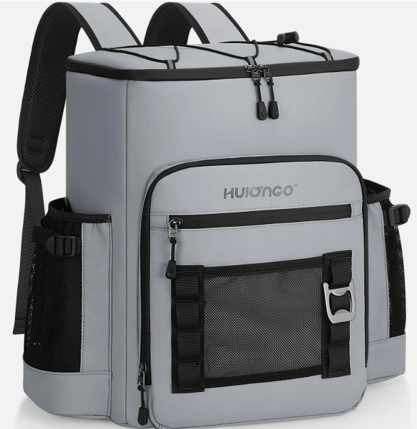Chill anywhere with a Hulongo ice chest backpack fits a 12-pack of Beer 12oz—your ultimate sip-and-relax combo!