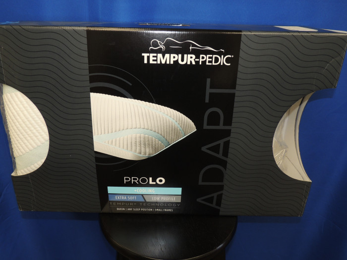 Single Temper-pedic Prolo, extra soft, cooling, low profile pillow.