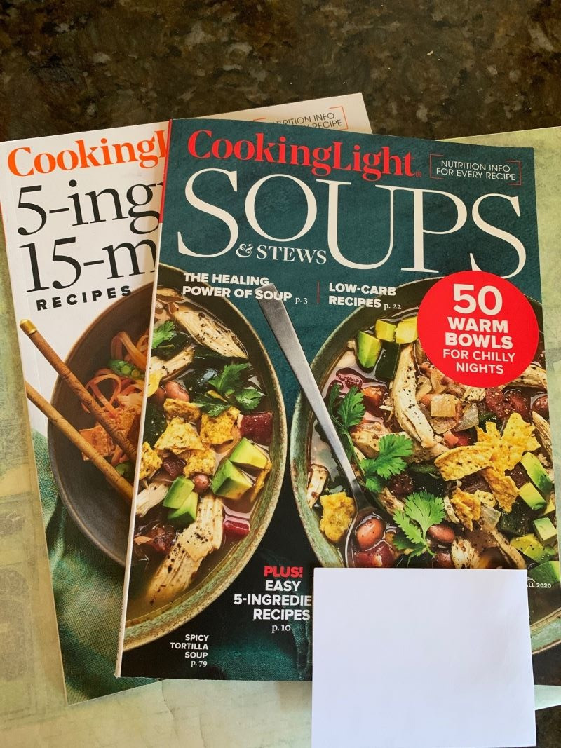 One Year Subscription to "Cooking Light" magazine