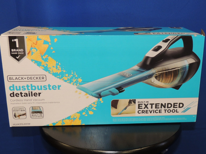 Portable Vacuum Cleaner. This would be perfect for a dorm room or kitchen for under your kitchen table.