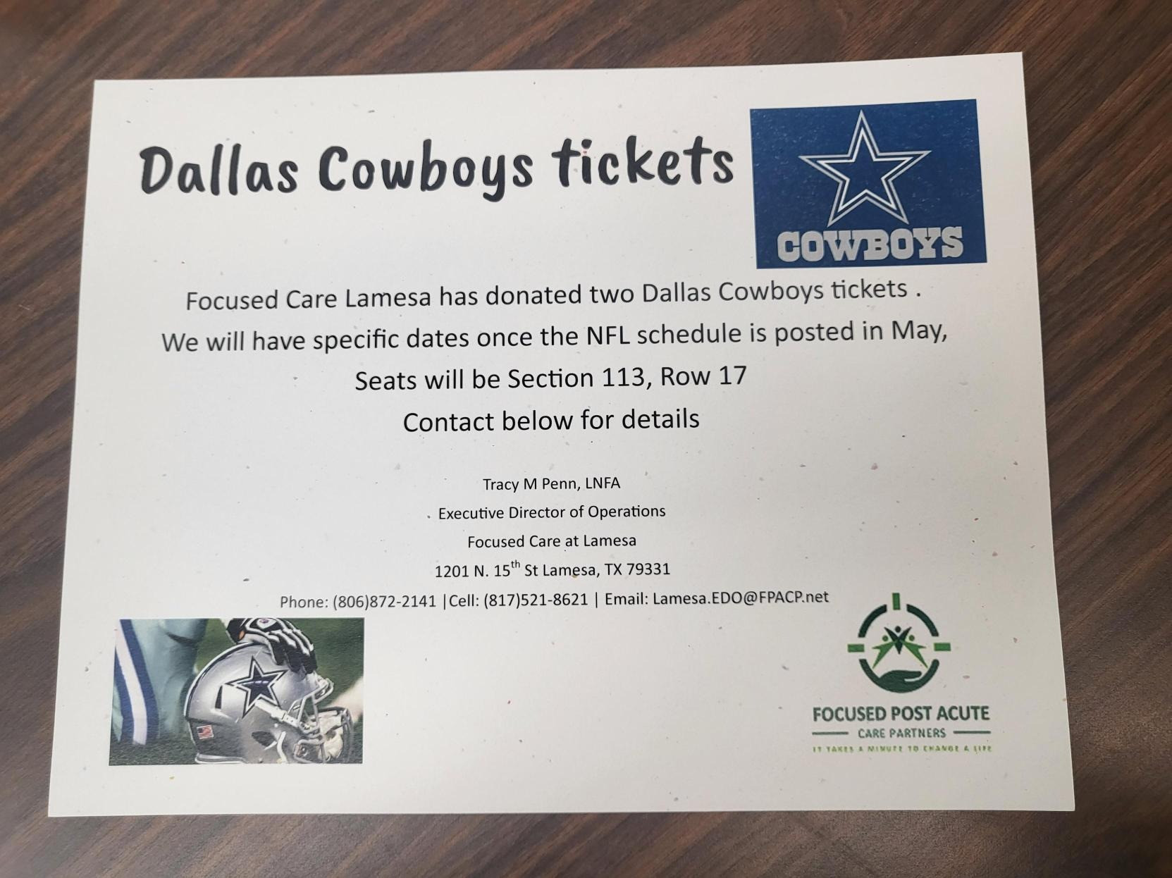Dallas Cowboys Tickets