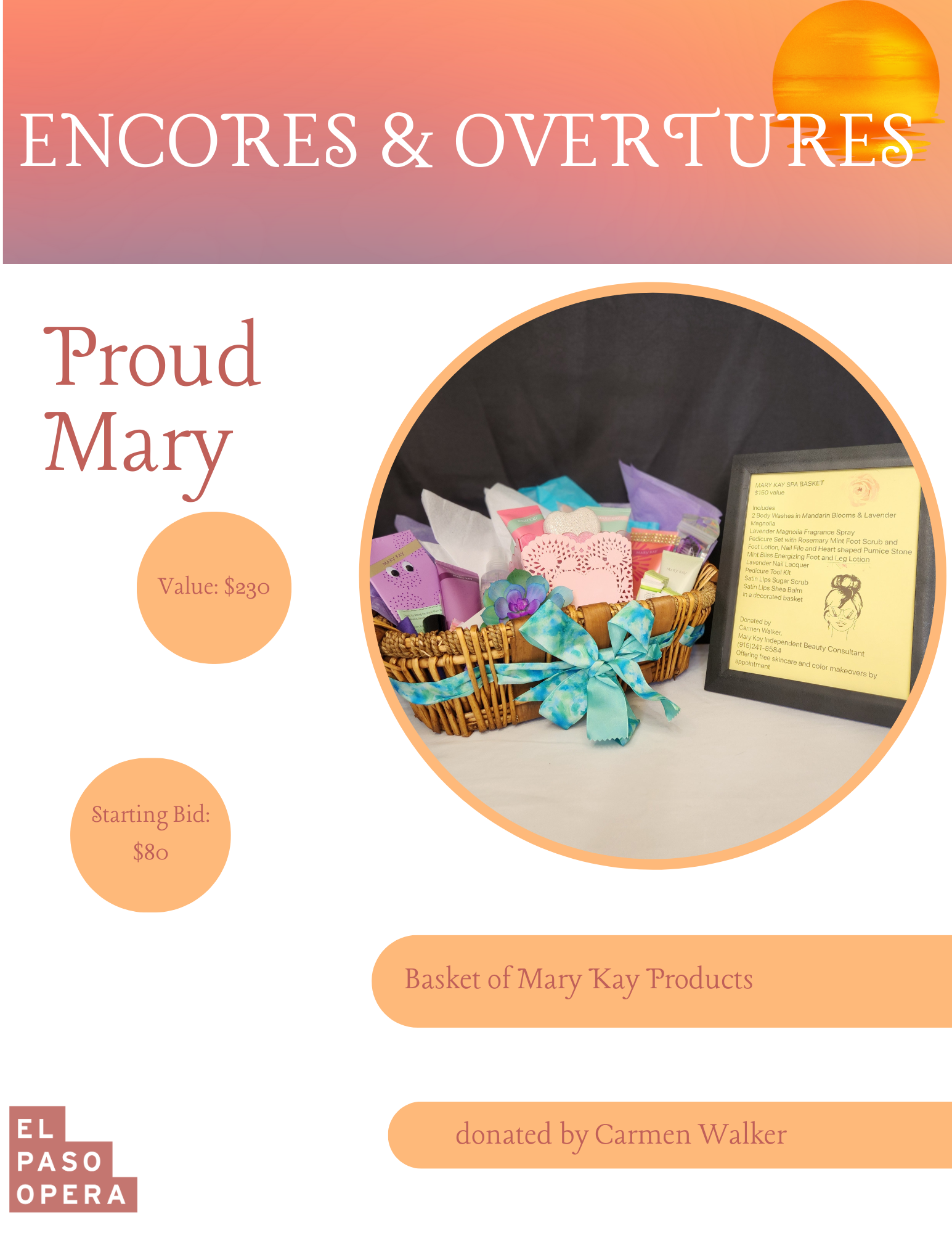 Mary Kay Basket