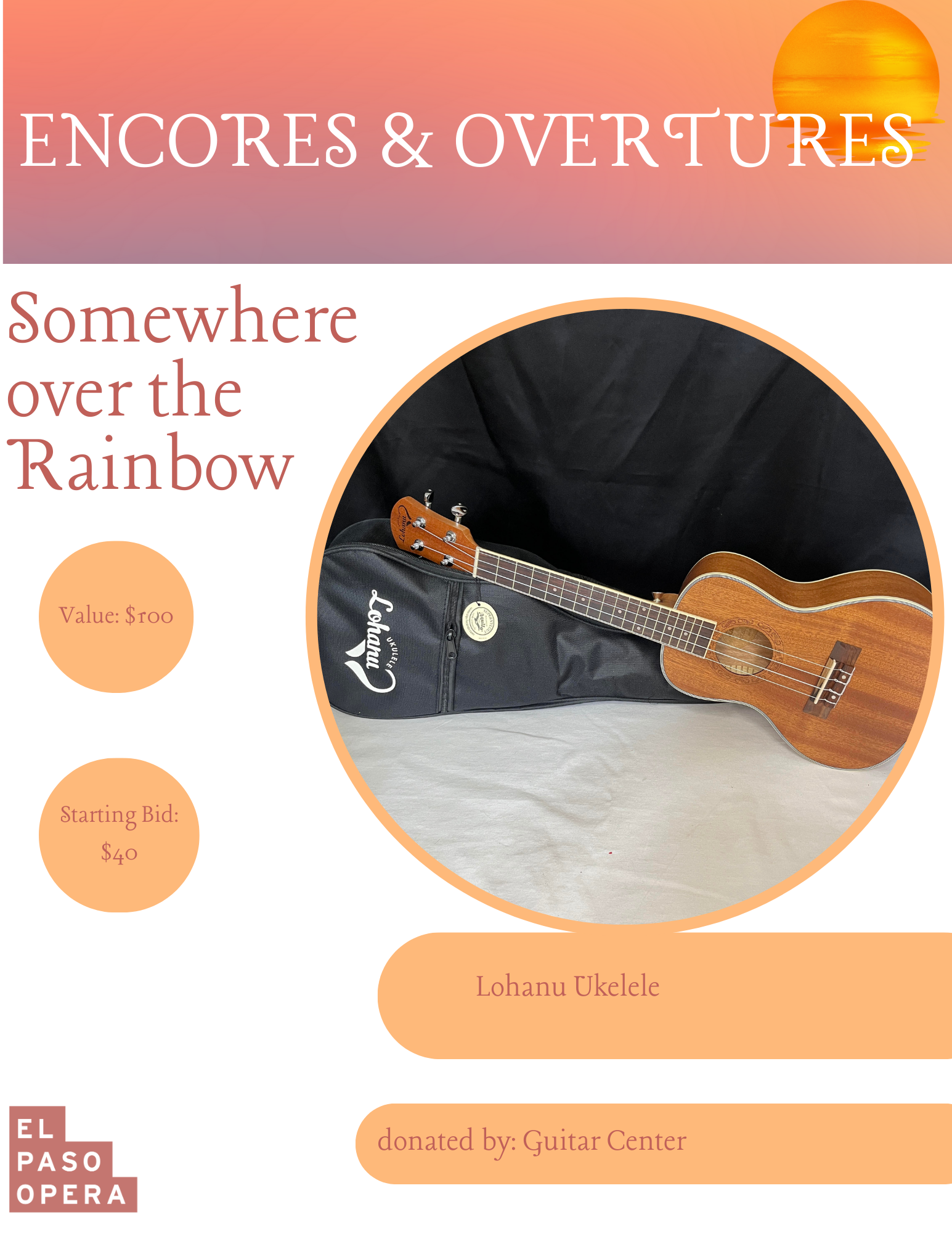 Lohanu Ukelele and case
