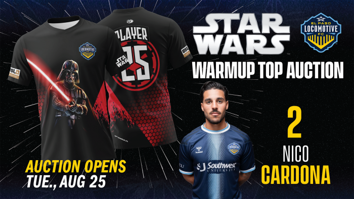 Star Wars Jersey - Size M - Jerseys assigned to players who do not suit up for the match may not be worn. Therefore, there is no guarantee that any jersey included in the auction will be player-worn.