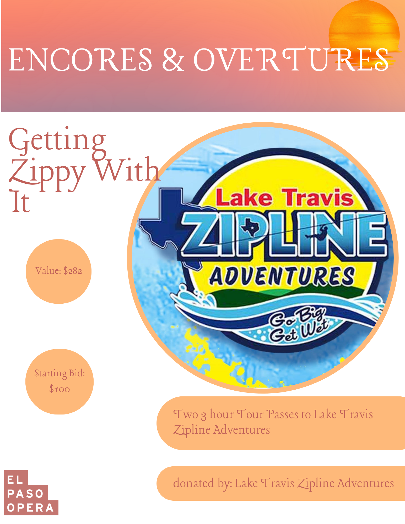 2-3 hour passes to Lake Travis Zipline (Lake Travis, Tx)