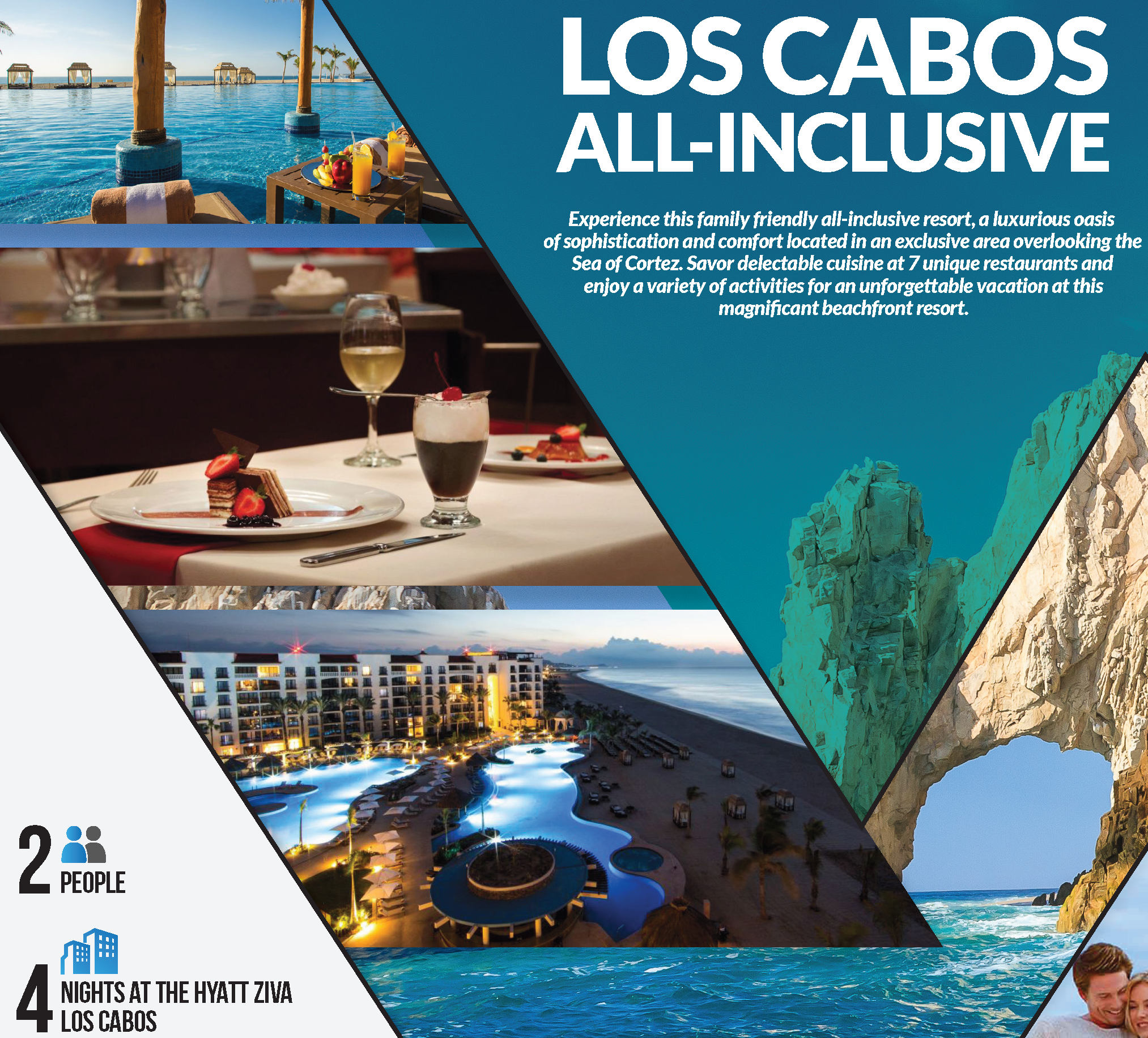 4-Night Stay at Hyatt Ziva Los Cabos, Mexico, for 2