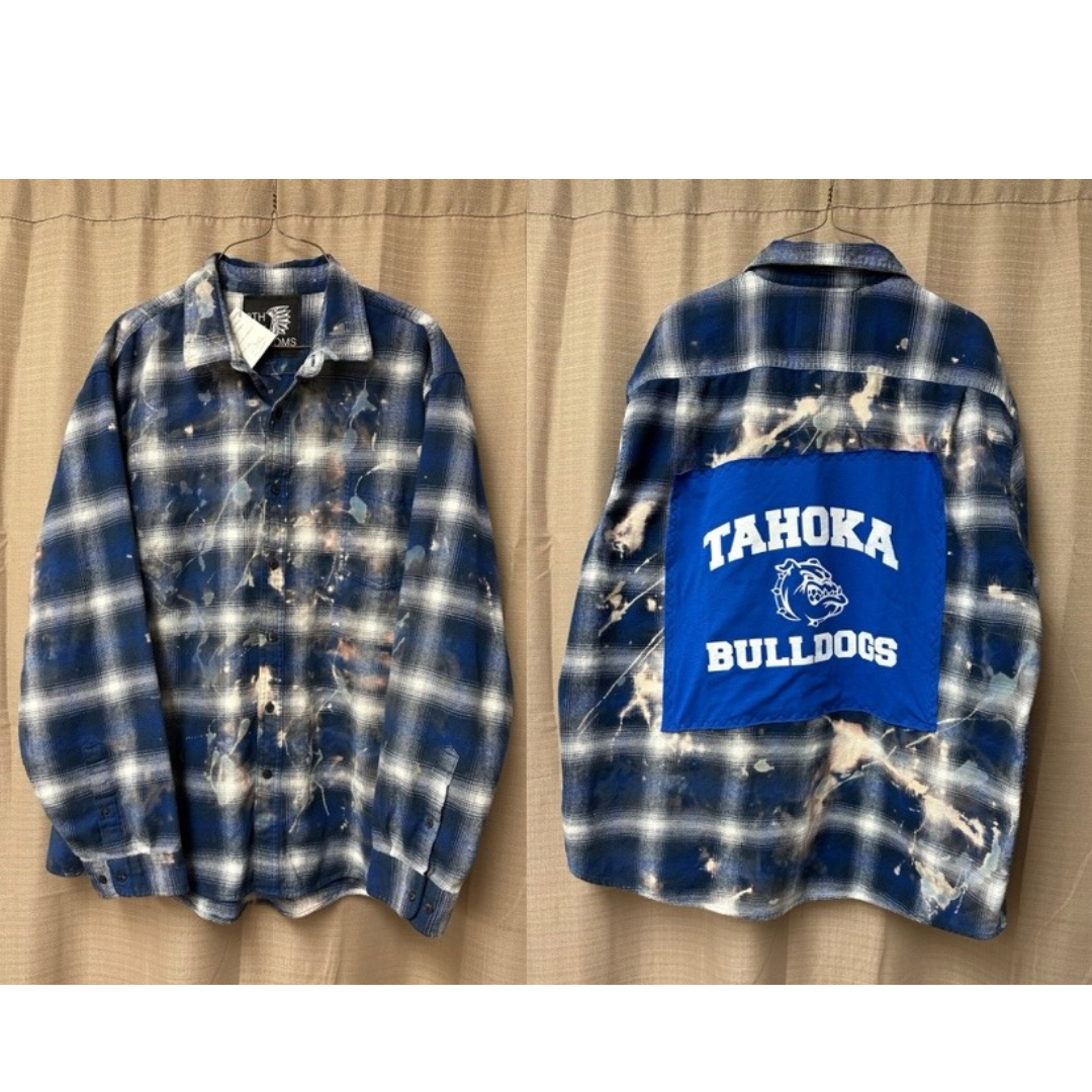 Recrafted Bulldog button up shirt, Size 2XL