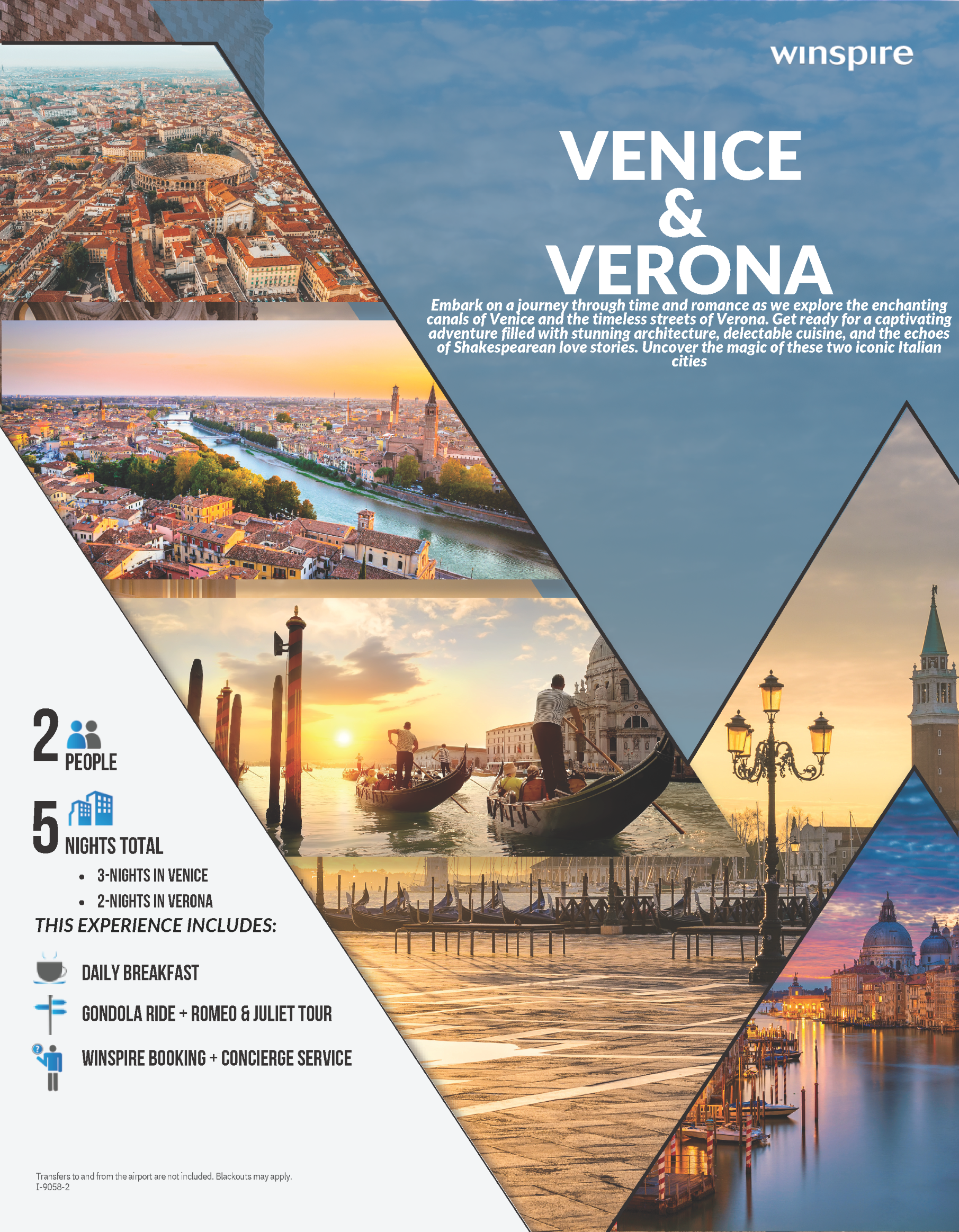 Embrace your inner Romeo & Juliette with a trip to Verona, Italy! Details on display.