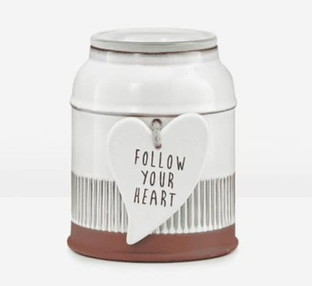 "Follow Your Heart" Scentsy Warmer