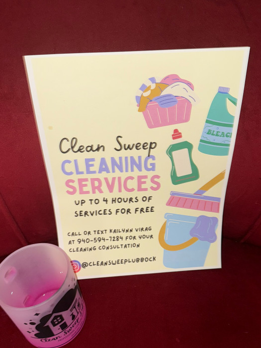 A 4 hour cleaning service.