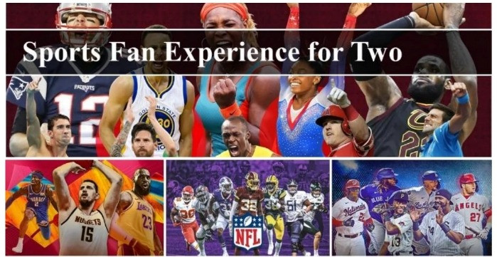 Enjoy the thrill of live sports with two lower-level tickets for any regular-season MLB, NBA, NFL, NHL, NASCAR race, or GA passes to one day of a non-major PGA tournament. This package includes two nights’ standard accommodations at a Hyatt, Sheraton, Wyndham, or similar property in the selected game city, plus a custom “man cave” sign of your favorite team. A perfect getaway for sports enthusiasts seeking an unforgettable experience! See certificate for full terms and conditions.