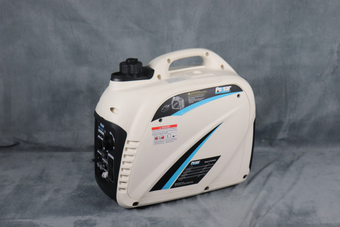The lightweight Pulsar 2,300-Watt Portable Inverter Generator delivers quiet, clean power for your sensitive electronics in a compact, 47-pound suitcase design.