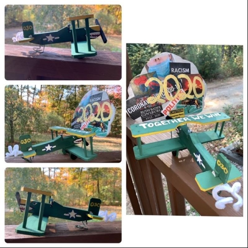 Biplane Battle Entry #030; Owner: Sarah Gilliam; Decorator/Designer: Sarah Gilliam; Entry Name: